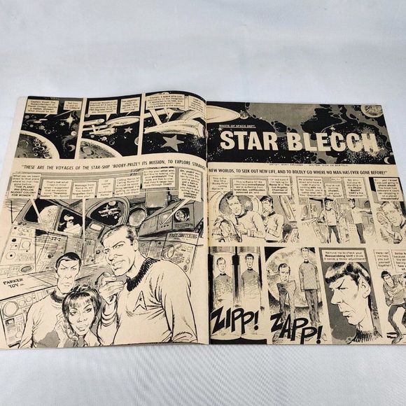 Mad Magazine #115 December 1967 We Dont Try Hard Star Trek Norman Mingo Detached - Picture 8 of 9